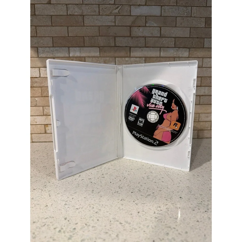 Grand Theft Auto‎ Vice City PS2 Game No Original Case